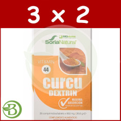 Pacote 3x2 Curcu Dextrina MgDose