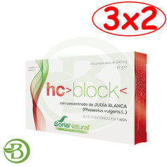 Pack 3x2 HC Block 24 Comprimidos Soria Natural