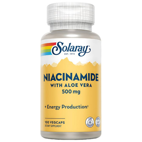 Niacinamida 500Mg 100 Cápsulas Solaray