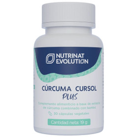 Cúrcuma Cursol Plus 30 Cápsulas Vegetais Nutrinat Evolution