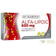 Alfa-Lipóico 600Mg 30 Cápsulas Marnys