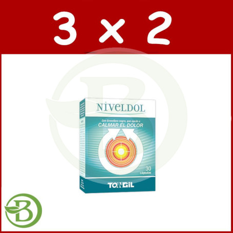 Pack 3x2 Niveldol 30 Capsulas Tongil