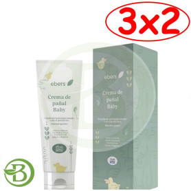 Pack 3x2 Crema De Pañal Baby 75 Ml Ebers