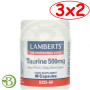 Pack 3x2 Taurina 500Mg. Lamberts