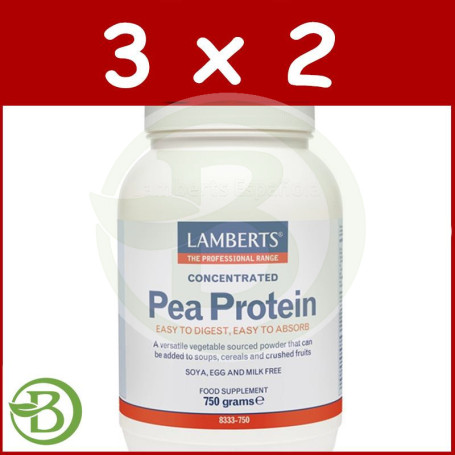 Pack 3x2 Pea Protein (Proteina de Guisantes) Lamberts