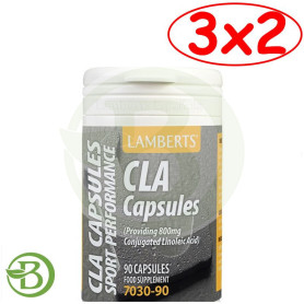 Pack 3x2 CLA 90 Cápsulas Lamberts