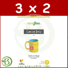 Pacote 3x2 Herbodiet Like Clockwork 20 Filtros Nova Diet