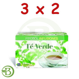 Pack 3x2 Té Verde 20 Filtros Ynsadiet