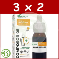 Composor 8 Pack 3x2 50Ml. Soria Natural