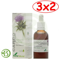 Pacote 3x2 Extrato de Cardo Mariano Século XXI 50Ml. Soria Natural