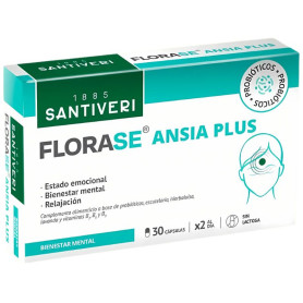 Florase Ansia Plus 30 Cápsulas Santiveri