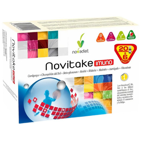 Promoção Novitake Imuno 20+6 Frascos Nova Diet