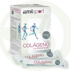 Colágeno com Magnésio + Vitamina C 20 Sticks AML Sport Ana M? o