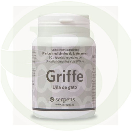 Griffe Uncaria Tomentosa 90 Cápsulas 300Mg. Serpens