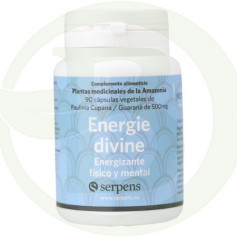 Energie Divine Paullinia Cupana 90 cápsulas 500Mg. Serpens