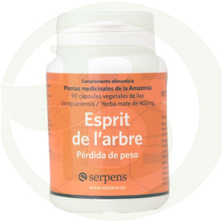 Esprit de L´arbre Ilex Paraguariensis 90 Cápsulas 400Mg. Serpens