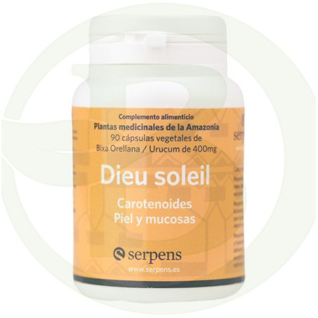 Dieu Soleil Bixa Orellana 90 cápsulas 400Mg. Serpens