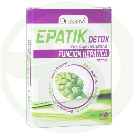 Epatik Detox 30 Comprimidos Drasanvi