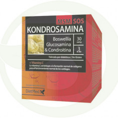 Kondrosamine MSM Boswellia 30 comprimidos com dieta