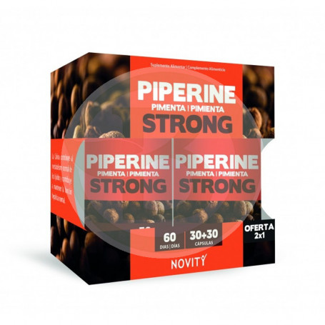 Piperine Strong 60 Comprimidos Novity