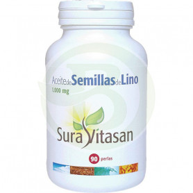 Aceite de Semillas de Lino 90 Perlas Sura Vitasan