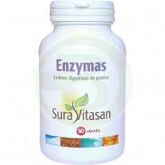 VEGETABLE ENZYMAS 60 CAPSULES SURA VITASAN