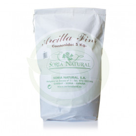 Argila Fina 5Kg. Soria Natural