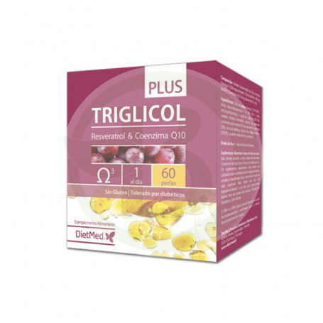 Triglycol Plus 60 cápsulas com dieta