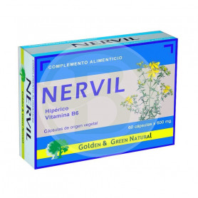 Nervil Golden Green 60 cápsulas