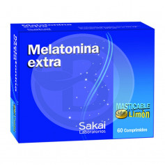 Sakai Extra Melatonina 60 Comprimidos Mastigáveis