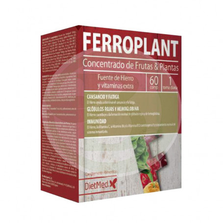 Ferroplant 60 cápsulas com dieta