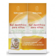 Pacote de pasta de dentes infantil Weleda