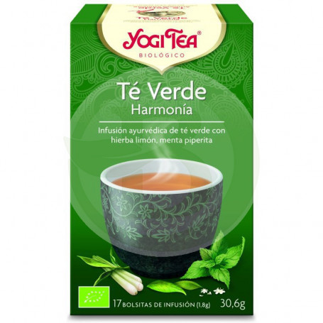 Yogi Chá Chá Verde Harmonia 17 Filtros