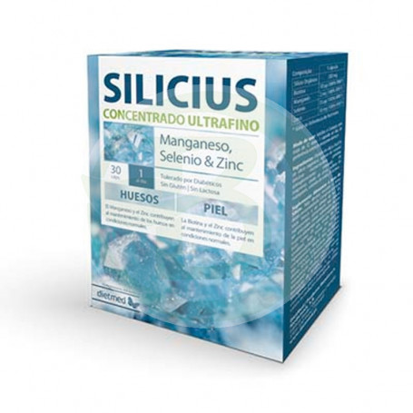 Silicius 30 cápsulas dietéticas