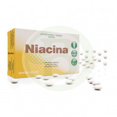 Vitamina b3 Niacina Retard 48 comprimidos Soria Natural