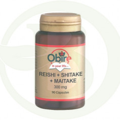 Reishi + Shitake + Maitake Obire 90 Cápsulas Obire