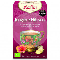 Filtros Yogi Tea Hibiscus e Gengibre 17