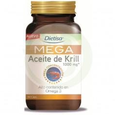 Mega Krill 60 cápsulas dietéticas