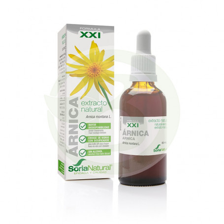 Extracto de Árnica Fórmula XXI 50Ml. Soria Natural