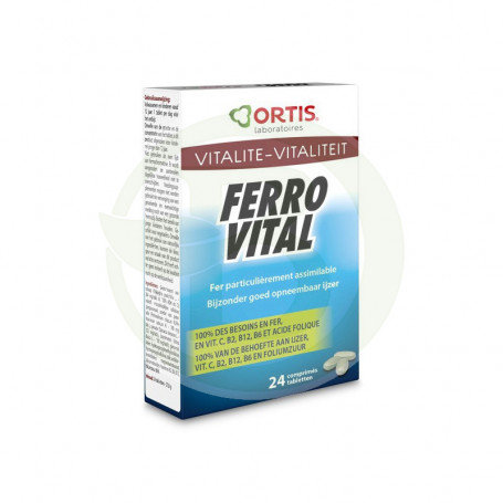 Ferrovital 24 Comprimidos Ortis