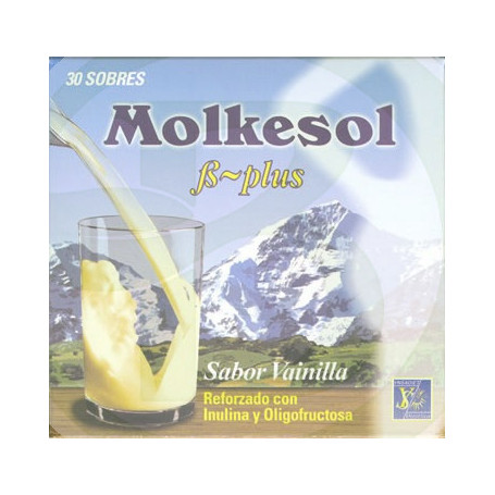 MOLKESOL 30 SOBRES VAINILLA YNSADIET