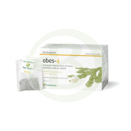 HERBOPLANT OBES-4 20 FILTROS HERBORA