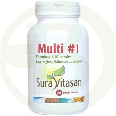 MULTI #1 VITAMINS & MINERALS 60 COMPRIMIDOS SURA VITASAN