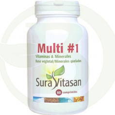 MULTI #1 VITAMINS & MINERALS 60 COMPRIMIDOS SURA VITASAN