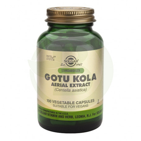 Gotu Kola 100 Cápsulas Solgar