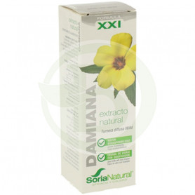 Extracto de Damiana Fórmula XXI 50Ml. Soria Natural