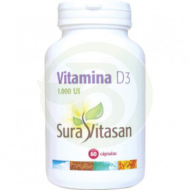 Vitamina D3 60 Cápsulas Sura Vitasan