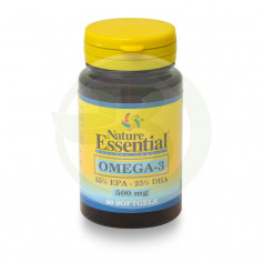 Omega 3 500Mg. 50 pérolas essenciais da natureza