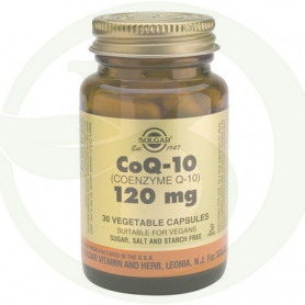 Coenzima Q10 120Mg. 30 Cápsulas Solgar