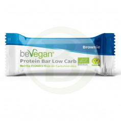 Protein Bar Low in Carbohydrates Brownie 35Gr. Bevegan